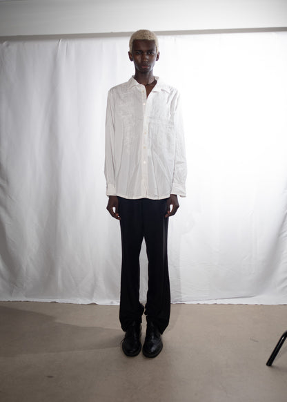 White Pattern Shirt